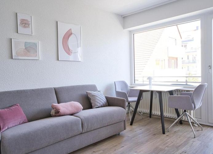 Seepferdchen - Kuscheliges Apartment Mit Meerblick-Balkon 방어로게 외부 사진